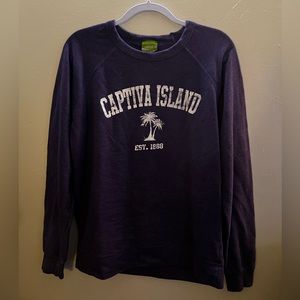 Purple Captiva Island Sweater